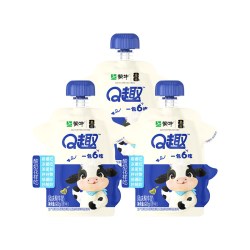 蒙牛 Q趣原味/草莓/沙棘零食酸奶便携吸吸酸奶90g