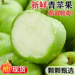 汇果康 脆甜青苹果酸当季新鲜水果绿小苹果王林孕妇山西整箱包邮