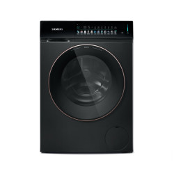 西门子（SIEMENS）iQ500 10公斤小幸熨洗衣机WG54K7D29W (黑色)