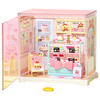 若来 超级世界mini甜品店 小屋积木拼装玩具