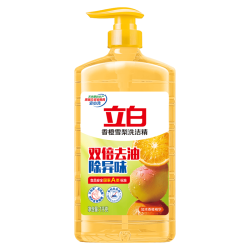 立白 香橙雪梨洗洁精 99.99%除菌率 1kg