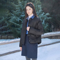 坦博尔 轻薄保暖 黑色 XS(155) 女士羽绒服