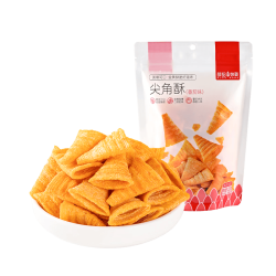 薛记炒货 尖角酥 番茄味 120g 膨化食品