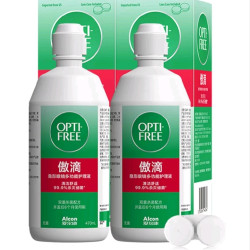 爱尔康 傲滴隐形眼镜多功能护理液470ml*2