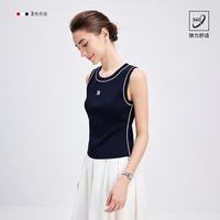 navigare 意大利小帆船休闲针织打底衫无袖