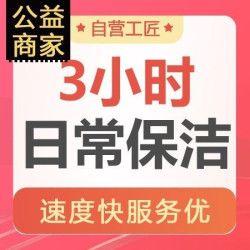 匠心家政 3次3小时+日常保洁次卡