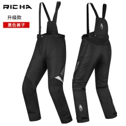 RICHA 鲁滨 摩托车骑行服 女款 黑色专业拉力裤 S码