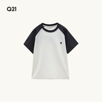 移动端：Q21 蒲公英排汗速干透气T恤男女童短袖夏季新款拼色打底上衣亲子款