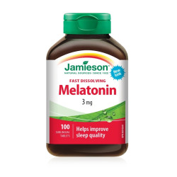 Jamieson 褪黑素片 3mg*100片