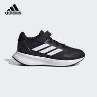 adidas 24夏秋运动鞋RUNFALCON青少年魔术贴缓震跑步鞋 IE8574 30