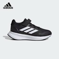 adidas 24夏秋运动鞋RUNFALCON青少年魔术贴缓震跑步鞋 IE8574 30