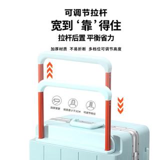 袋鼠 宽拉杆PC材质旅行箱 黑色拉链款 20英寸