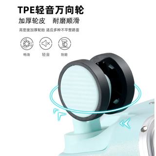 袋鼠 宽拉杆PC材质旅行箱 黑色拉链款 20英寸