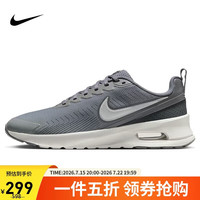 NIKE 休闲鞋男子气垫AIR MAX NUAXIS运动鞋FD4329-007灰白44