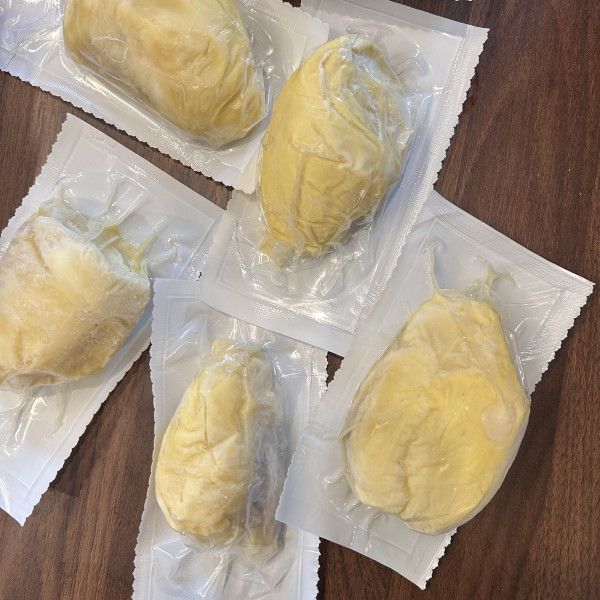 BOWO 泰国金枕榴莲冻肉 净重2斤/袋