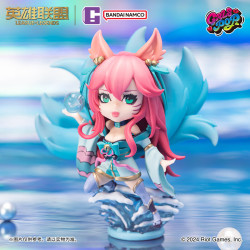 英雄联盟 xBANDAI NAMCO 联名Q版盲盒系列迷你手办端盒潮流玩具创意周边 单只