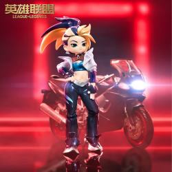 英雄联盟 POP MART联名经典英雄系列手办潮流玩具创意盲盒游戏周边 单只/手办盲盒
