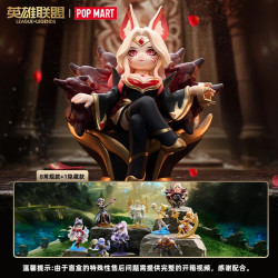 英雄联盟 泡泡玛特联名中路对决系列手办盲盒潮玩摆件LOL游戏周边礼物正品 单盒 由于盲盒特殊性售后问题需提供完整的开箱视频