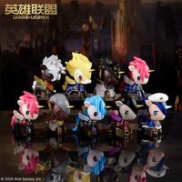 英雄联盟 Tokidoki X 双城之战联名盲盒公仔潮流手办游戏周边 盲盒 单个