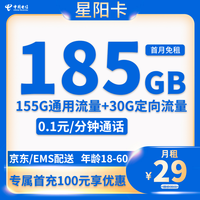 中国电信 四川省29元185G全国流量不限速
