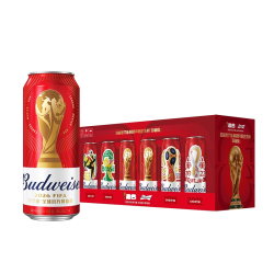 ABInbev 百威 红罐 美式拉格啤酒 500ml*12罐