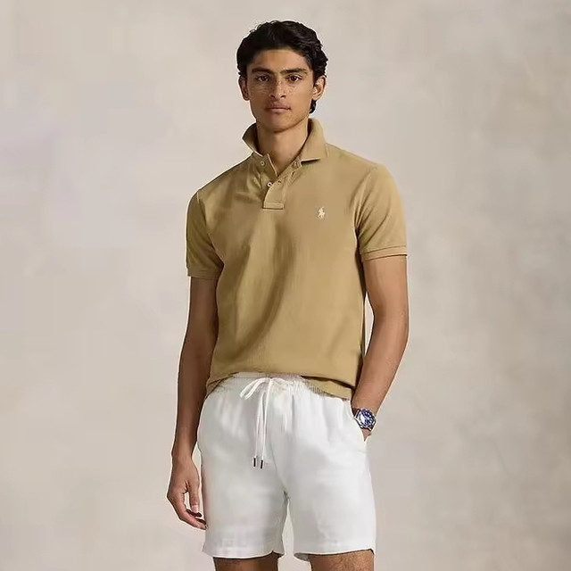 今日必买：RALPH LAUREN 男士Polo衫 Classic&Custom Slim Fit 多色可选