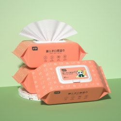 柠萝 婴儿湿巾纸新生手口专用宝宝幼儿童家庭实惠大包装湿纸巾厕纸成箱
