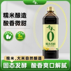 千禾 零添加 糯米香醋1L