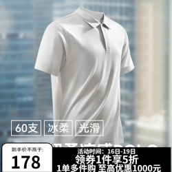 十如仕 凉感透气 男士Polo衫