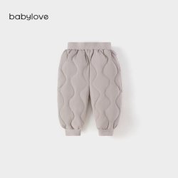 Babylove 宝宝羽绒裤冬季外穿裤子婴儿防寒加厚无氟长裤