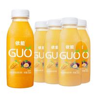 依能 果汁 山楂果汁礼盒芒果百香果送礼饮料 6瓶/15瓶年货礼盒 芒果百香果350ml*6瓶