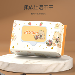 倦透 婴儿湿巾加厚大湿纸巾手口专用屁宝宝幼儿童湿纸巾新生儿温和亲肤