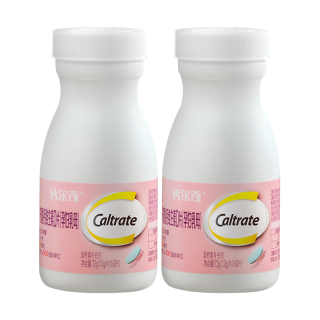 钙尔奇 碳酸钙D3片 60粒*2瓶