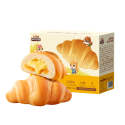 三只松鼠 碱水肉松牛乳牛角包 620g
