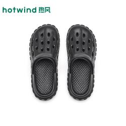 热风 H62M26608 厚底包头两穿男士凉鞋