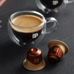 皮爷咖啡 法国原装进口胶囊咖啡nespresso精粹浓缩10号50颗
