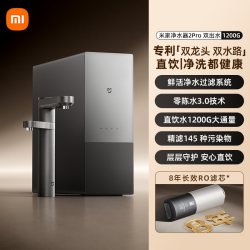 米家 小米米家净水器2Pro双出水龙头家用自来水过滤直饮机