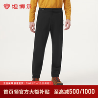 坦博尔 男士休闲裤长裤束口裤商场同款 黑色 XL (180)