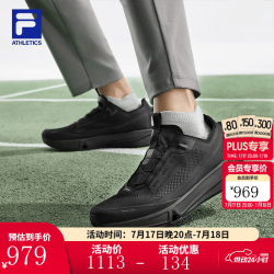 FILA BOA AURA 1+|斐乐健身房跑步鞋男鞋2026夏季新款跑鞋 黑-BK 41