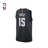 NIKE 耐克 NBA掘金队约基奇男子速干篮球背心 黑色 M