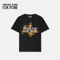 VERSACE JEANS COUTURE 女士Porcelain Barocco T恤 E79HAHE06-ECJ00E