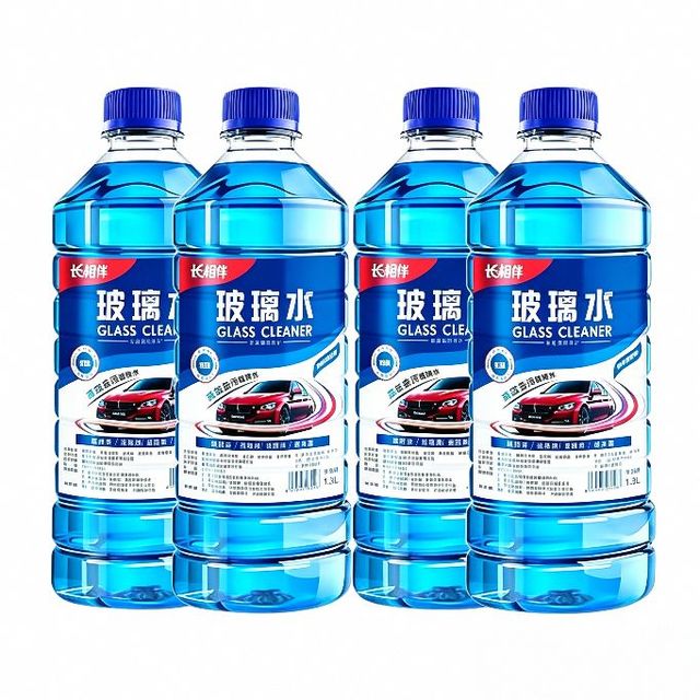 以旧换新：长相伴 0度汽车玻璃水 1.3L*4瓶