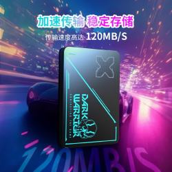 雷神 外接机械高速大容量U盘 1TB 黑武士 双盘版 至高100mb/s