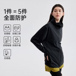 VVC 防晒衣女士2026夏季新款冰丝凉感防紫外线防晒服宽松户外外套