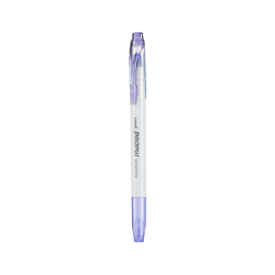 uni 三菱 PUS-103T 双头荧光记号笔 浅紫色 0.4mm 4mm
