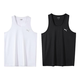  PUMA 速干透气 黑色+白色 M码 男士背心2件装　
