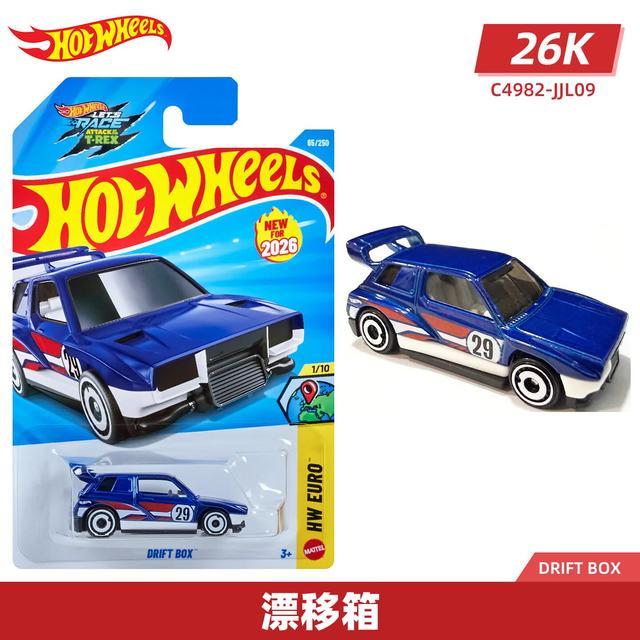 今日必买：Hot Wheels 26J&K批次 065 DRIFT BOX 漂移箱