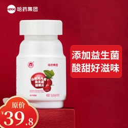哈药牌 哈药 山楂鸡内金咀嚼片 72g