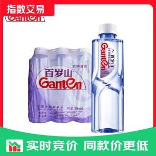 景田 百岁山 饮用天然矿泉水 348ml*6瓶