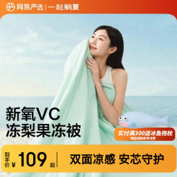 网易严选 冰能系列 果冻夏凉被 琥珀灰 200*230cm